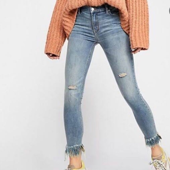 Free People | Raw Hem Jeans - Picture 1 of 6